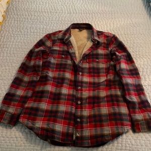 Eddie Bauer Lined Flannel, Small